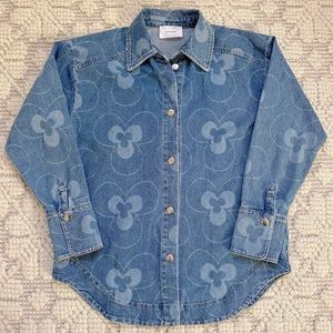 HOSBJERG Gaya Denim Shirt Sz S